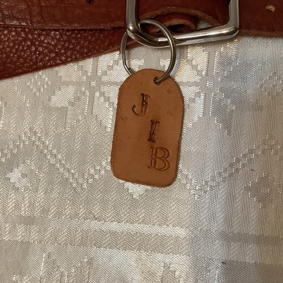 Jewelry In Bloom Messenger Bag  100% Leather Handmade Hand Stitched - Picture 11 of 16